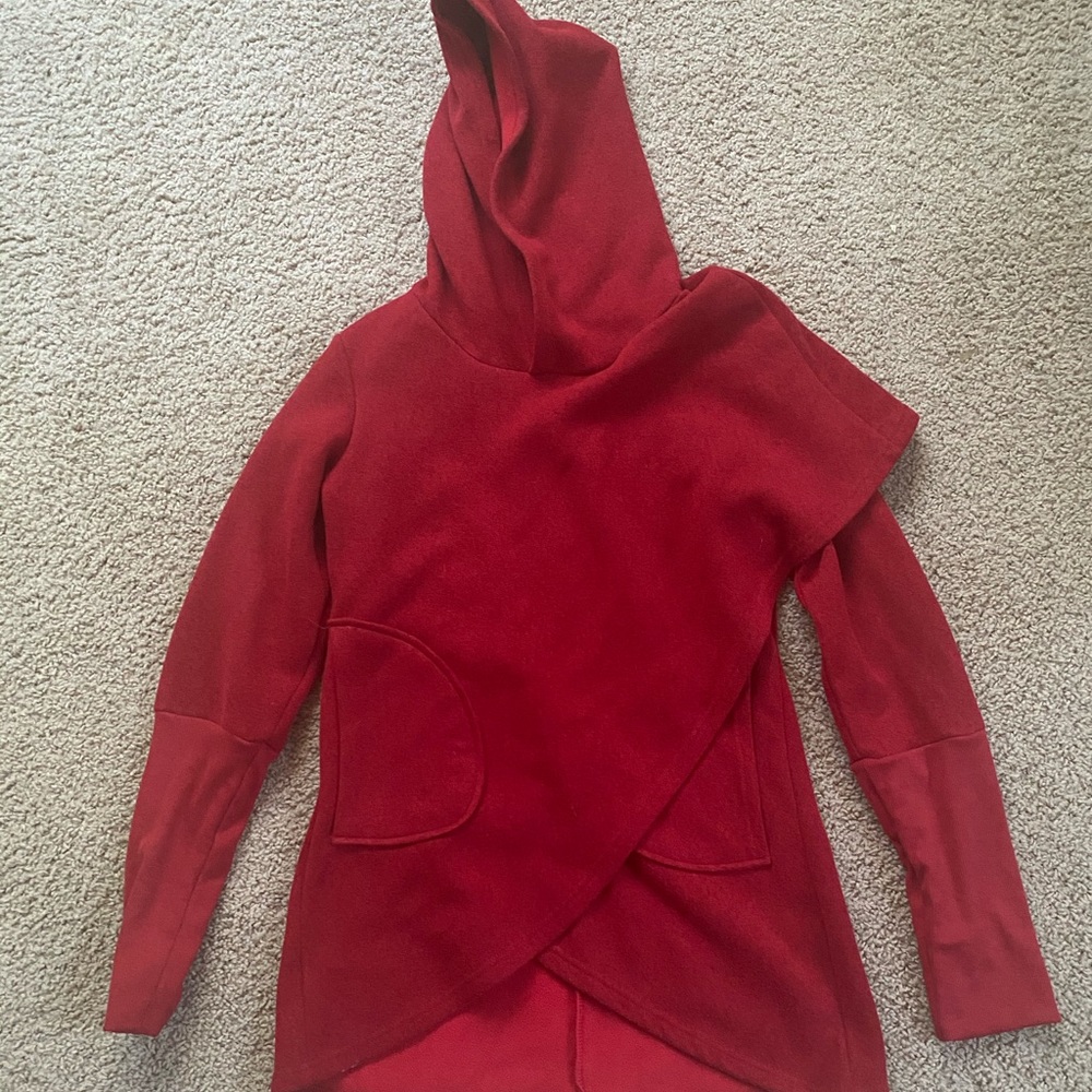 Red sweater